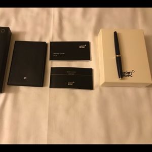 Mont Blanc Pen & Passport Holder
